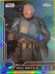 Migs Mayfeld [Aqua Refractor] #100 Star Wars 2023 Topps Chrome Prices