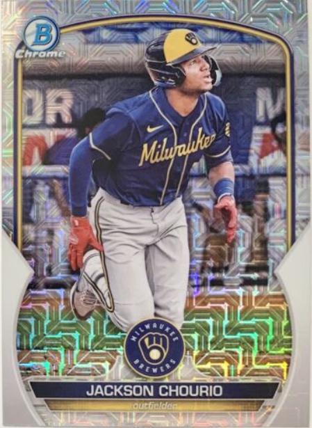 topps bowman chrome うすめ 2024 RC Jackson Chourio チョーリオ mojo