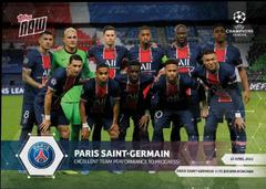 Paris Saint Germain #62 Soccer Cards 2020 Topps Now UEFA Champions League Prices