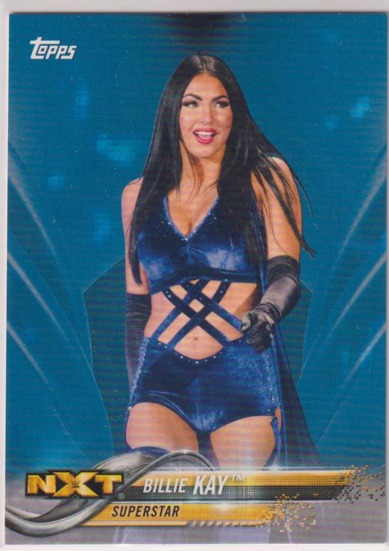 Billie Kay [Blue] #12 Wrestling Cards 2018 Topps WWE