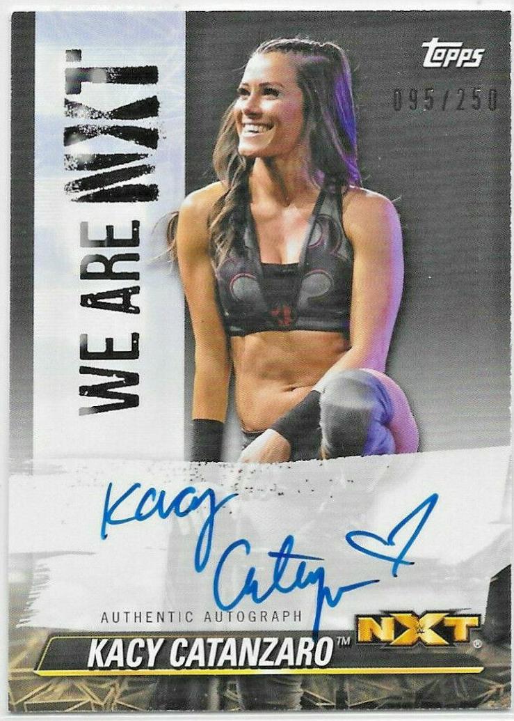 Kacy Catanzaro #A-KC Wrestling Cards 2021 Topps WWE We Are NXT Autographs