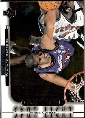 Vince Carter #OS6 Basketball Cards 1999 Upper Deck Ovation Spotlight