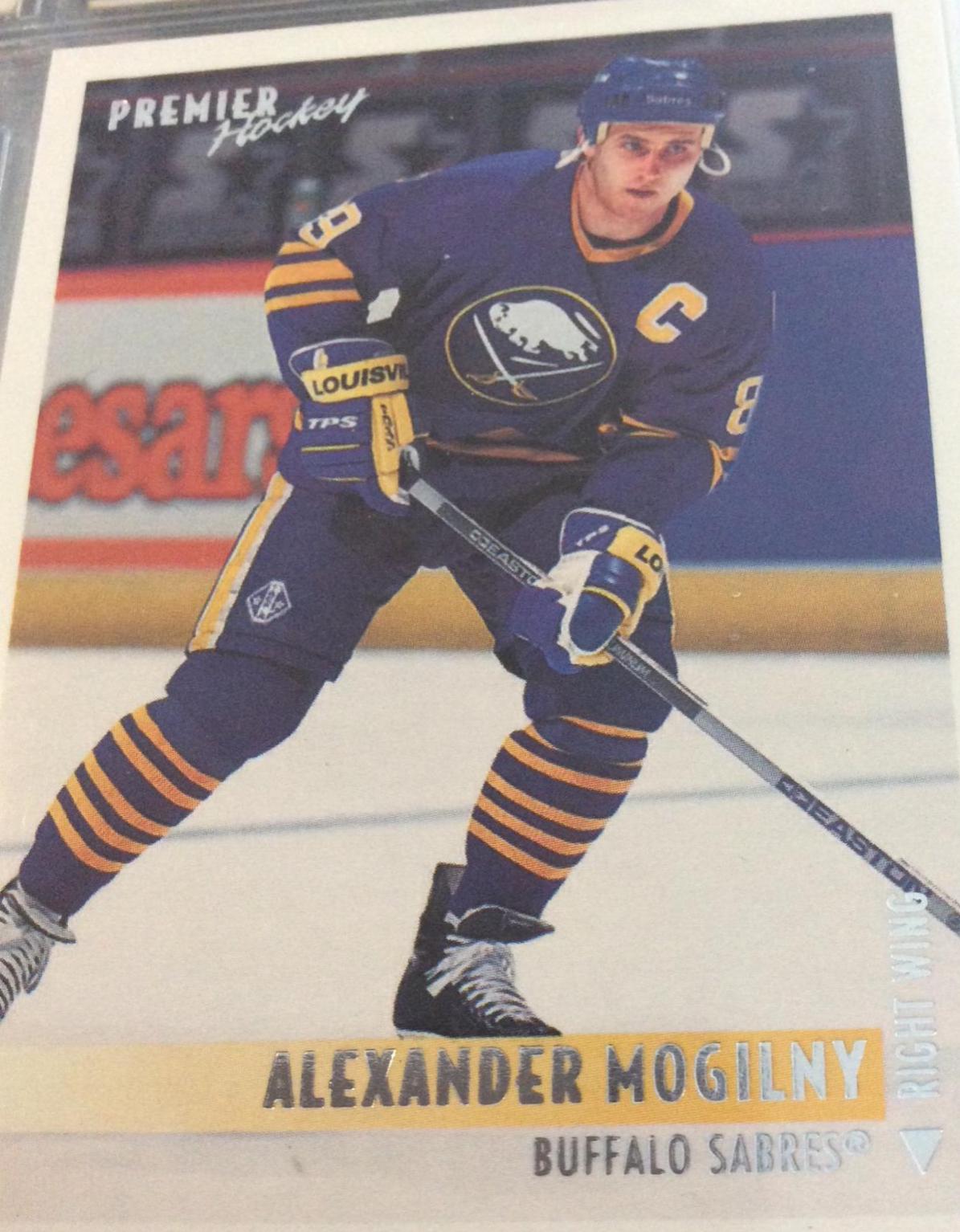 Alexander Mogilny #50 Hockey Cards 1994 Topps OPC Premier