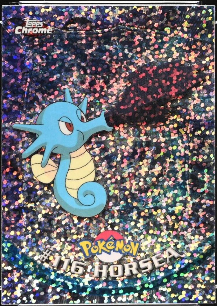 Horsea [Sparkle] #116 Pokemon 2000 Topps Chrome