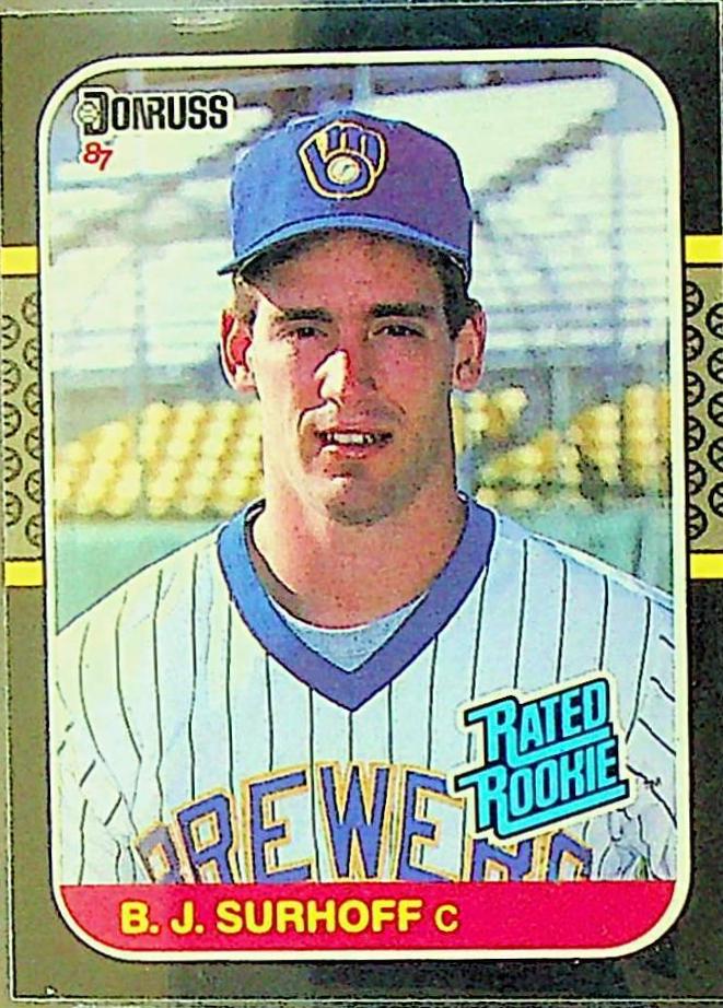 B. J. Surhoff 28 Prices 1987 Donruss Baseball Cards