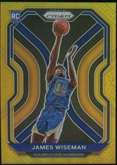 James Wiseman [Gold Prizm] #268 Basketball Cards 2020 Panini Prizm Prices