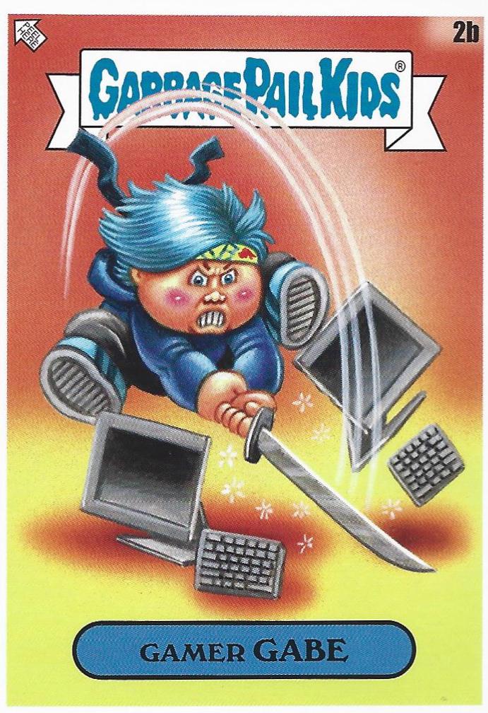 Gamer Gabe #2B Garbage Pail Kids at Play Ill Influencers