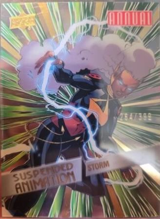 Storm #29 Marvel 2023 Upper Deck Annual Suspended Animation