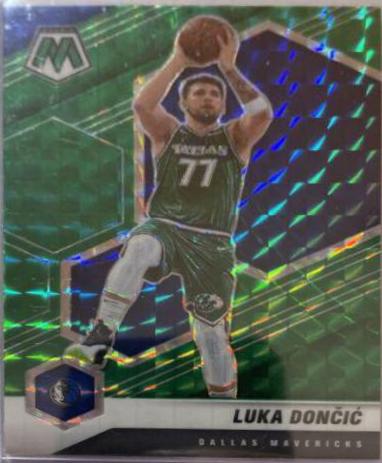 Luka Doncic Green Mosaic Prices Panini Mosaic Basketball