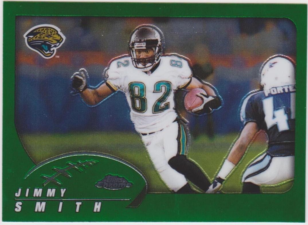 Jimmy Smith #112 Football Cards 2002 Topps Chrome