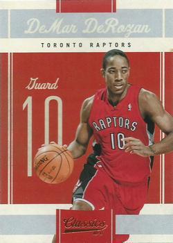 DeMar DeRozan #61 Basketball Cards 2010 Panini Classics