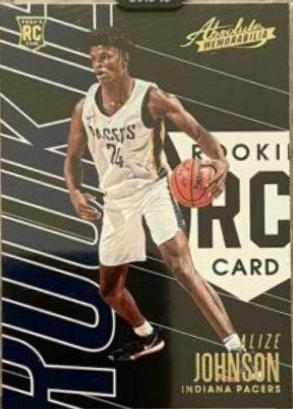 Alize Johnson #79 Basketball Cards 2018 Panini Absolute Memorabilia