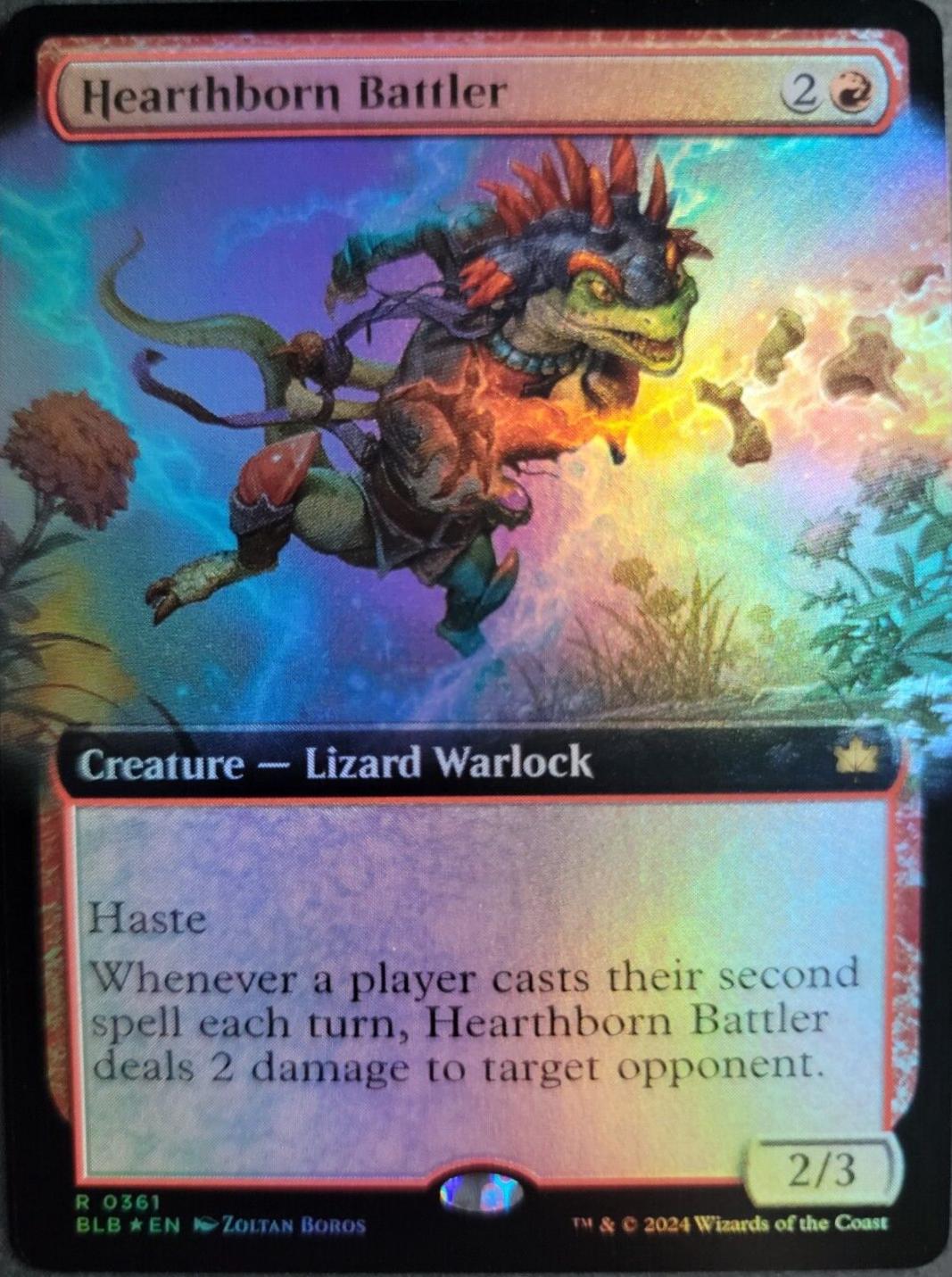 Hearthborn Battler [Foil] #139 Magic Bloomburrow