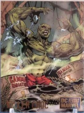 Killer Croc #48 1995 Fleer DC vs Marvel