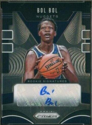 Bol Bol #BOL Basketball Cards 2019 Panini Prizm Rookie Signatures