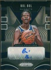 Bol Bol #BOL Basketball Cards 2019 Panini Prizm Rookie Signatures Prices