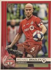 Michael Bradley [Red] #120 Soccer Cards 2020 Topps MLS Prices