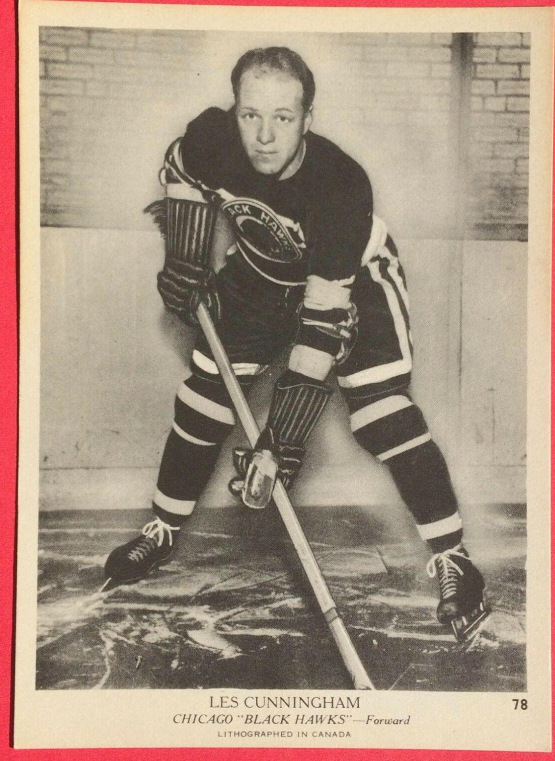 Les Cunningham #78 Hockey Cards 1939 O-Pee-Chee V301-1