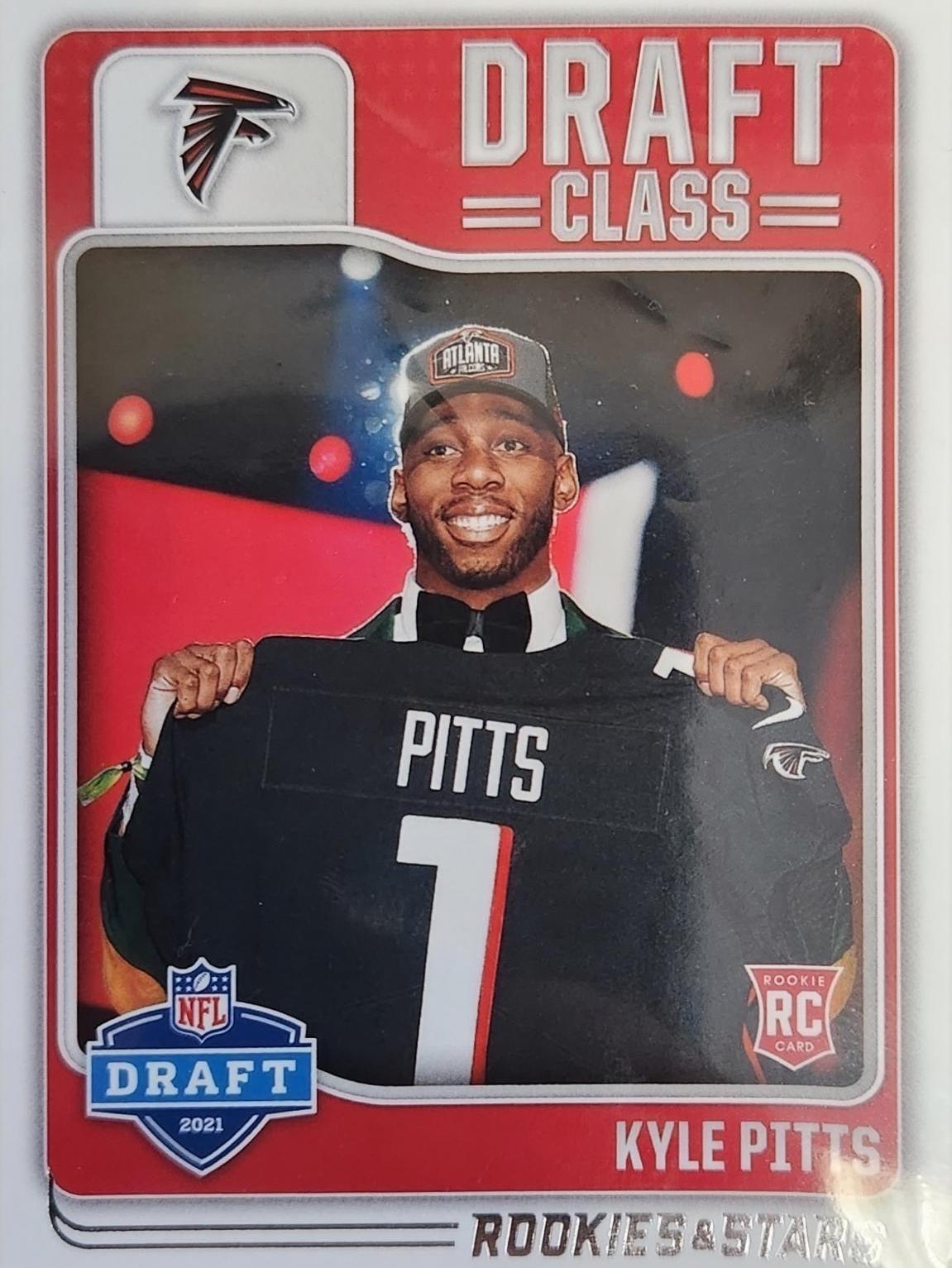 Kyle Pitts #DC-4 Football Cards 2021 Panini Rookies and Stars Draft Class