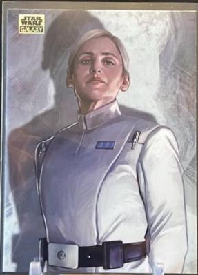 Dedra Meero #GE-11 Star Wars 2024 Topps Chrome Galaxy Galactic Empire Art