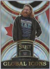 Sami Zayn [Silver] #2 Wrestling Cards 2023 Panini Select WWE Global Icons Prices