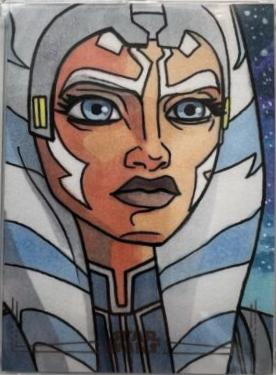 Ahsoka Tano [Superfractor] #1 Star Wars 2024 Topps Chrome