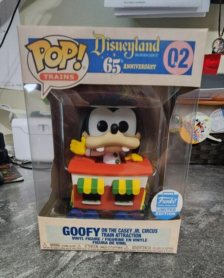 Goofy on the Casey Jr. Circus Train Attraction #2 Funko POP Trains