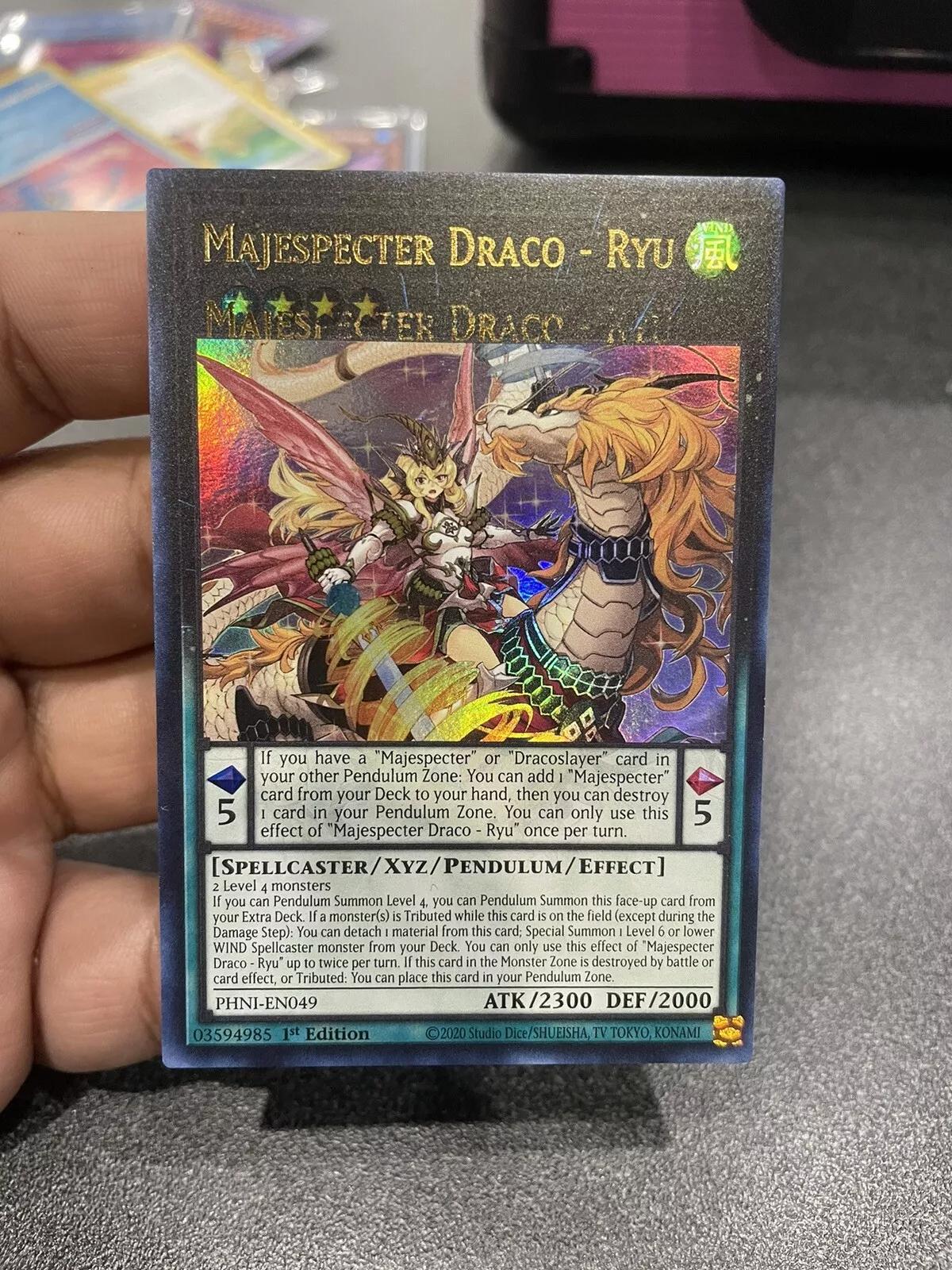 Majespecter Draco - Ryu [Misprint] PHNI-EN049 YuGiOh Phantom Nightmare