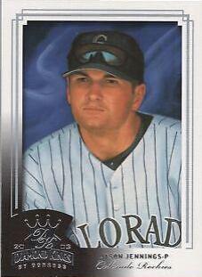 Jason jennings #97 Baseball Cards 2003 Donruss Diamond Kings