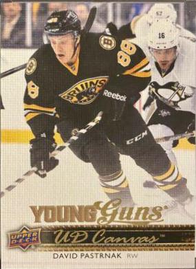 David Pastrnak #C225 Hockey Cards 2014 Upper Deck Canvas