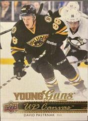 David Pastrnak #C225 Hockey Cards 2014 Upper Deck Canvas Prices