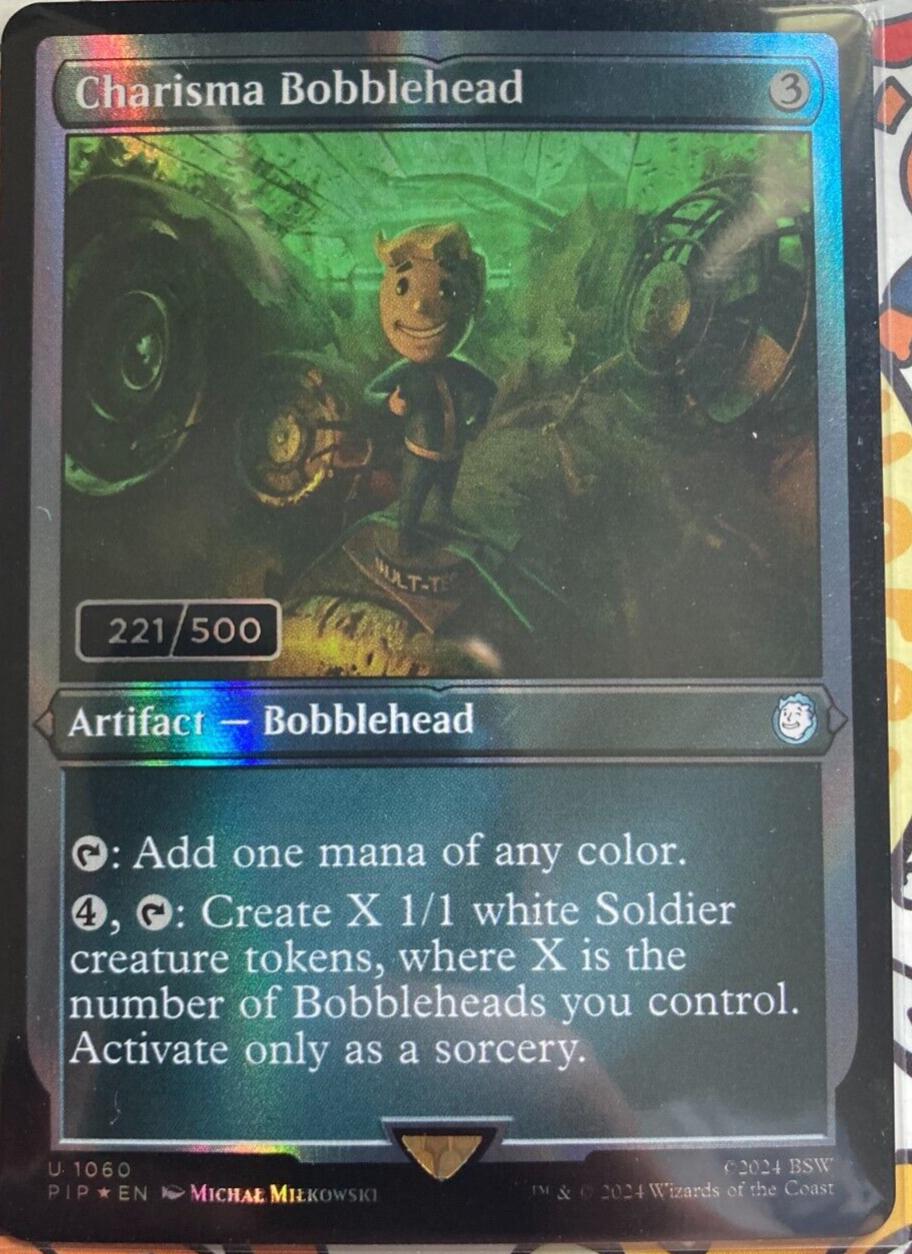 Charisma Bobblehead [Serialized] #1060 Magic Fallout