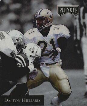 Dalton Hilliard #58 Football Cards 1992 Playoff