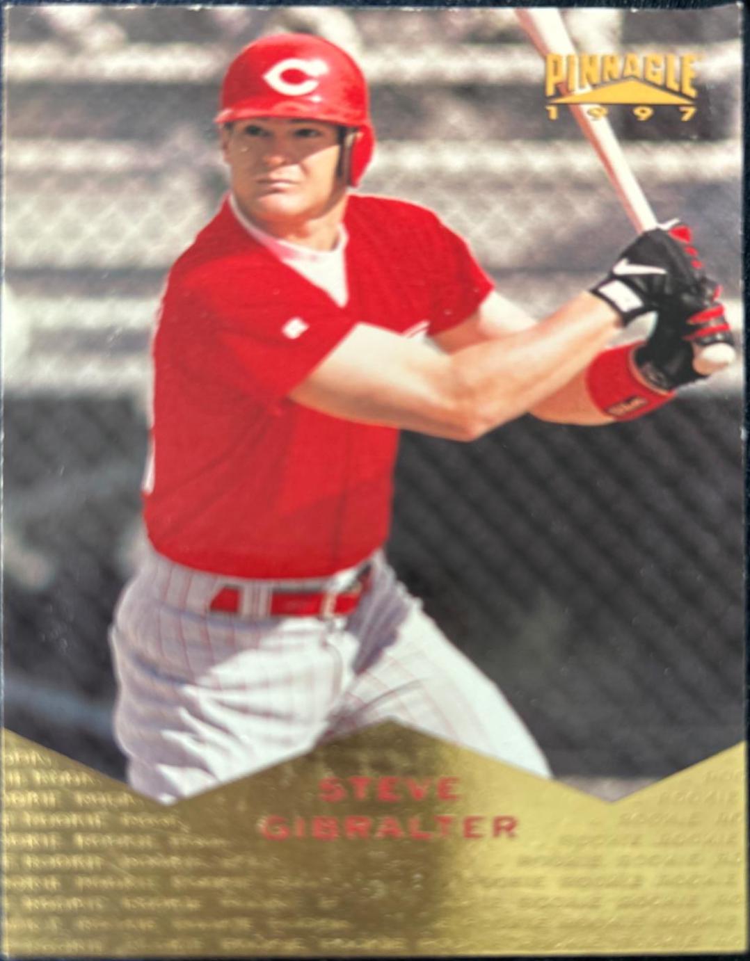 Steve Gibralter #164 Baseball Cards 1997 New Pinnacle