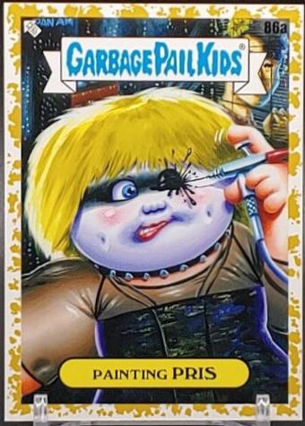 Painting Pris [Gold] #86a Garbage Pail Kids Intergoolactic Mayhem