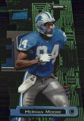 Herman Moore [Illuminator] #T2C Football Cards 1998 Stadium Club Triumvirate Prices