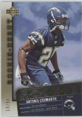 Antonio Cromartie [Gold] #167 Football Cards 2006 Upper Deck Rookie Debut Prices