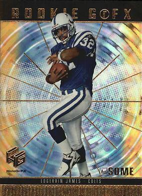 Edgerrin James [Ausome] #64 Football Cards 1999 Upper Deck Hologrfx