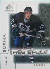 Damian Surma #90 Hockey Cards 2000 SP Game Used Prices