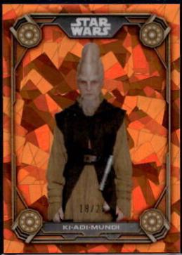 Ki-Adi-Mundi [Orange] #JC-10 Star Wars 2024 Topps Chrome Sapphire Jedi High Council