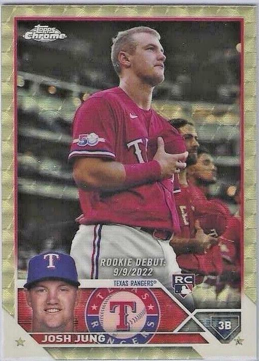 Josh Jung [Superfractor] USC51 Prices 2023 Topps Chrome Update
