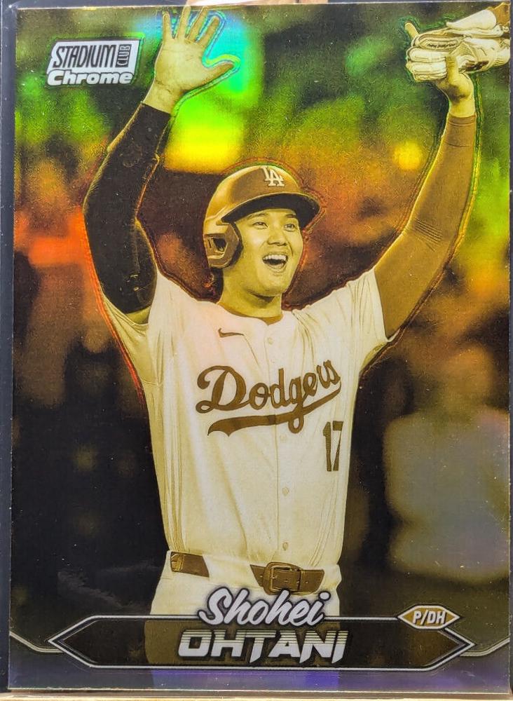 Shohei Ohtani [Chrome Gold] 200 Prices 2024 Topps Stadium Club