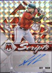 Seth Beer #SC-SB Baseball Cards 2022 Panini Mosaic Scripts Autographs Prices