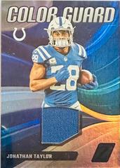 Jonathan Taylor #CG-11 Football Cards 2023 Panini Zenith Color Guard Prices