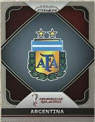 Argentina #1 Soccer Cards 2022 Panini Prizm World Cup Team Badges Prices