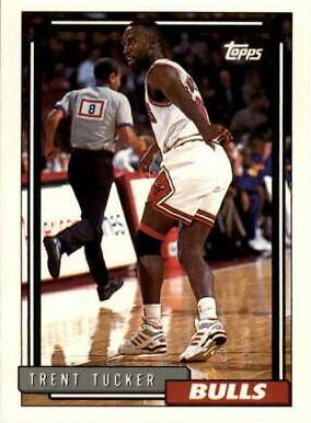 Trent Tucker #232 Basketball Cards 1992 Topps