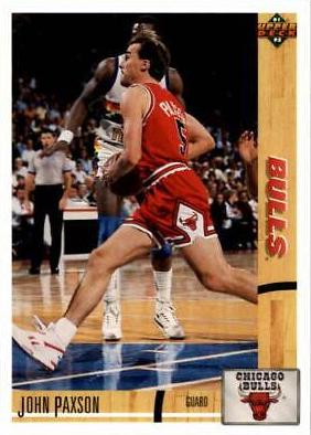 John Paxson #117 Basketball Cards 1991 Upper Deck