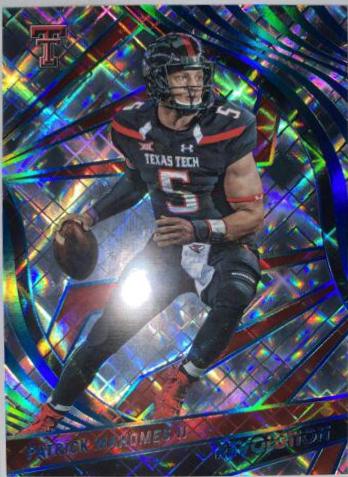 Patrick Mahomes II [Cosmic] #71 Football Cards 2023 Panini Chronicles Draft Picks Revolution