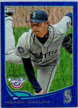 Hisashi Iwakuma #78 Baseball Cards 2013 Topps Opening Day