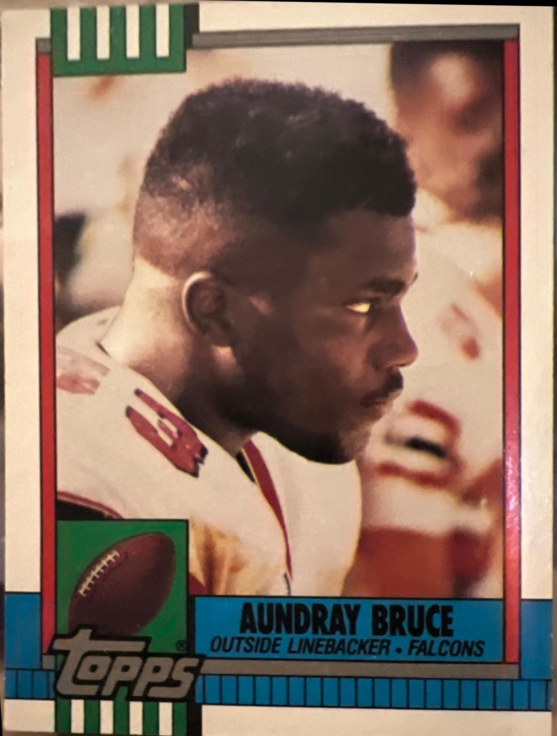 Aundray Bruce #474 Football Cards 1990 Topps